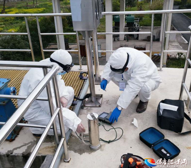 保康生态环境分局疫情期间加强水环境应急监测