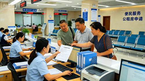 网上可以申请公租房吗？